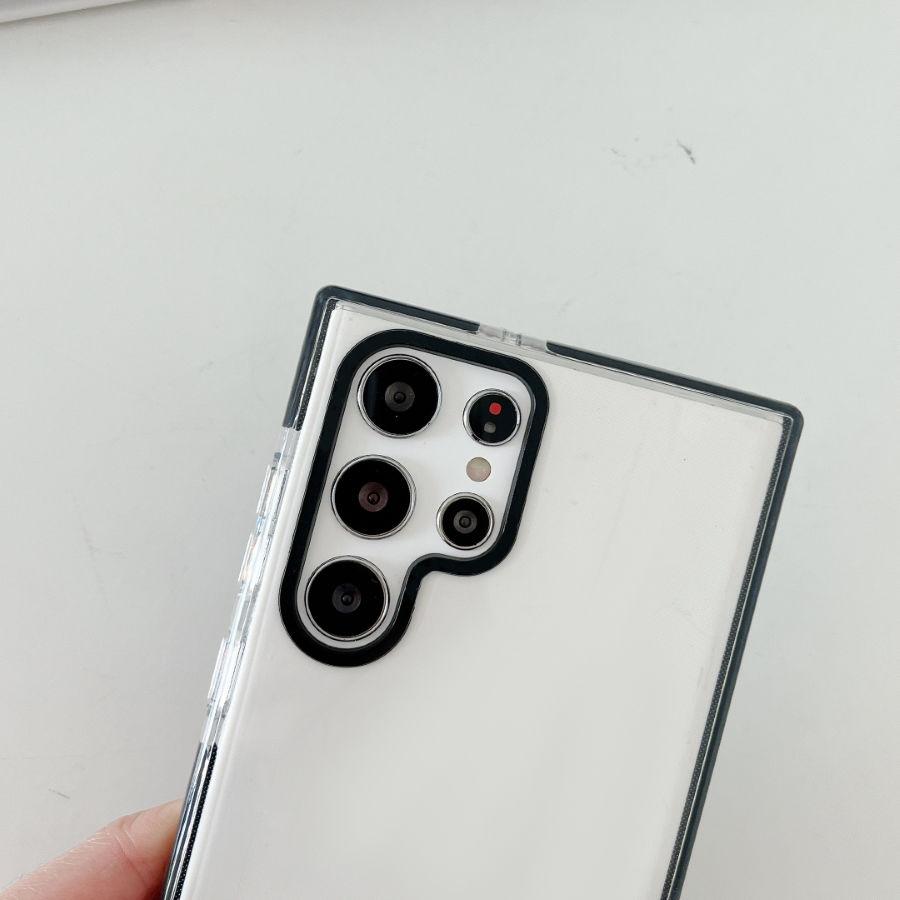 Klare Handyhülle für Samsung Galaxy 25 Ultra - Transparente, weiche TPU-Schutzhülle mit Fallschutz und Stoßschutz für Samsung S25/S24/S23/S25plus/S24Plus/S24Ultra