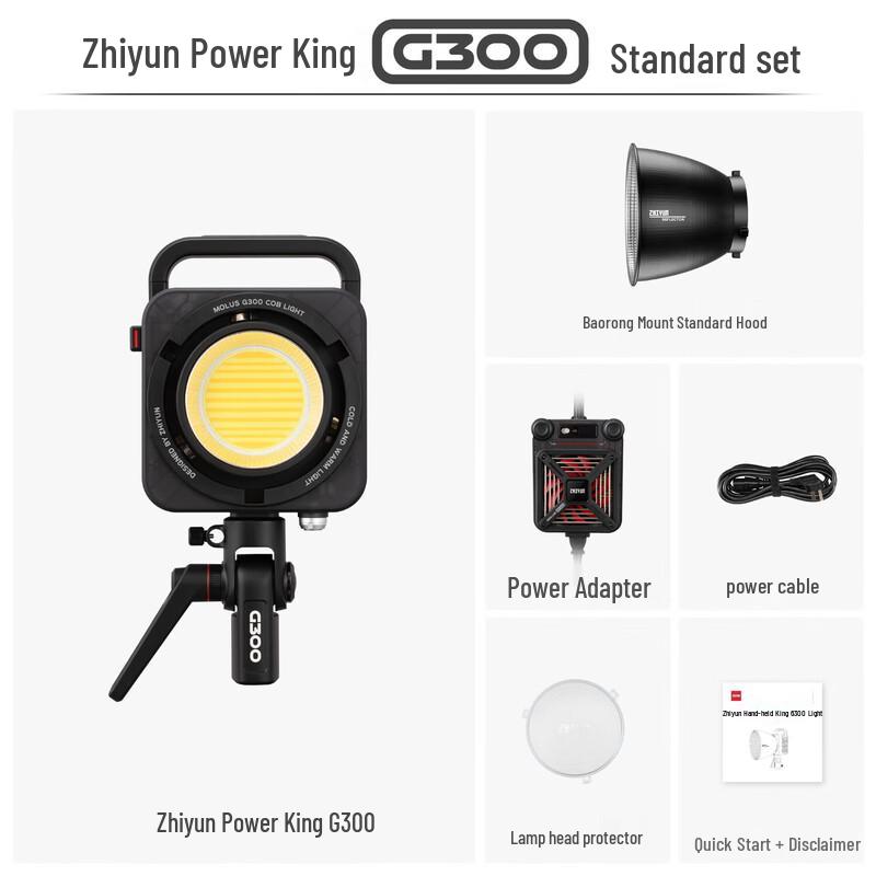 ZHIYUN G300 300W LED Professional Photography Fill Light