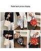 Women's Large Capacity Casual Bucket Handbag - Cute Crossbody & Shoulder Bag for Commute and Outings.