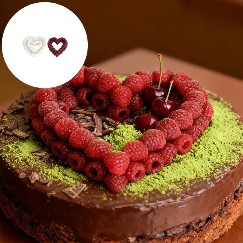 Easy Releases Baking Molds Raspberry Design Silicone Materials for Creating Realistic Cake Decorations and Multipurpose Use