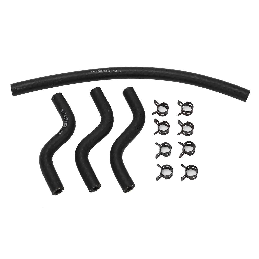 Injector Fuel Return Pipe Rubber High Temperature Resistant Flexible Injector Fuel Rail for Isuzu