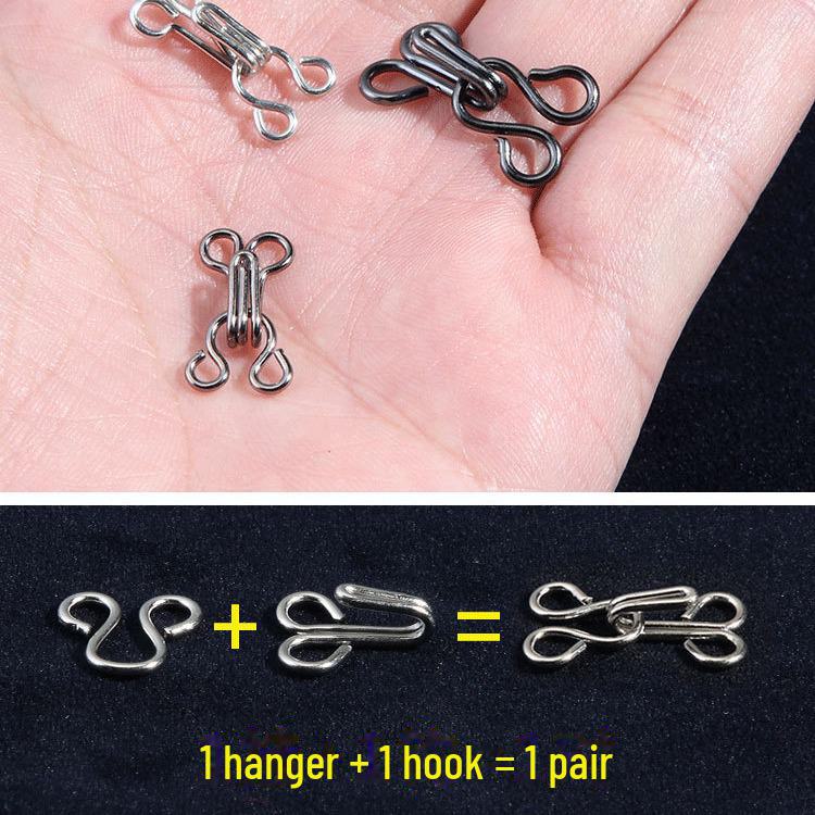 High-Grade Metal Invisible Collar and Underwear Hook Button for Anti-Exposure