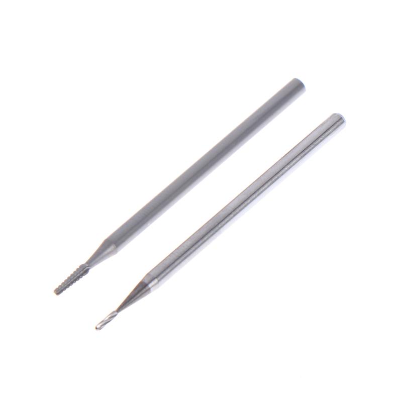 1/2Pcs Alloy Sliding Thread Drill Bit For Removes Stripped Thread Screws For Cell Phone Bottom Reverse Out Damaged Screws Tools