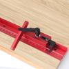 45Type T Track+Limiter Aluminum Woodworking T-slot Miter Track Jig Miter Track Stop for Router Table Bandsaws DIY Tools 400MM