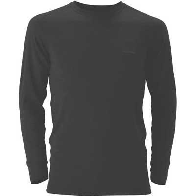 

Montbell Super Merino Wool Lightweight Round Neck Shirt, Men s, Black (BK)/XL