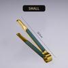 Gold Stainless Steel Food Tongs Non-Slip Serving Tongs For BBQ Meat Salad Bread Kitchen Accessories Cooking Utensils