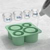 Stampo Ghiaccio Estivo Vaschette Cubetti Fabbricazione Ghiaccio Tazza Bevande Maker Forma Ghiaccio Circolare Stampini in Silicone Per Portabicchieri Auto 20/30/40OZ