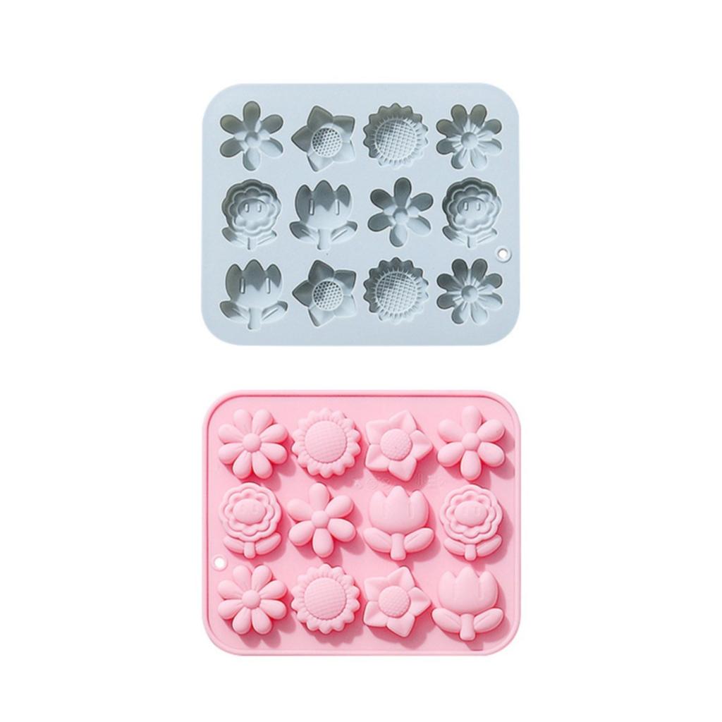 Silikonová forma na dýňové listy a květy Podzimní javorové listy Fondant Čokoláda Cupcake Želé Cukroví Dezerty Ozdoba dortu