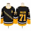 Retro Hockey Trikot Nummer 87 Gestickt Eistraining Shirt Unisex Erwachsene Sportbekleidung Team Training Fan Bekleidung