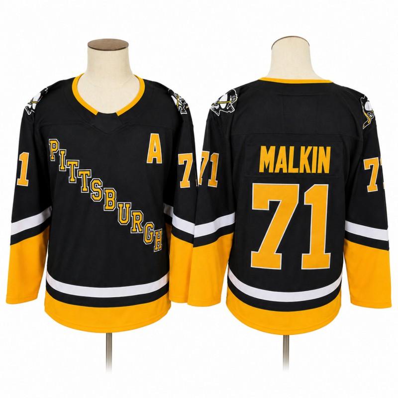 Retro Hockey Trikot Nummer 87 Gestickt Eistraining Shirt Unisex Erwachsene Sportbekleidung Team Training Fan Bekleidung