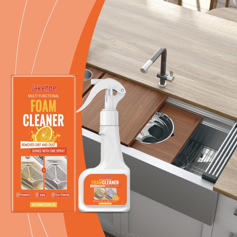 Multi Functional Cleaner High Efficiency Foam Cleaner Multi Purpose Household Cleaning Dissolve Stains Degreasing Spray 100ml
