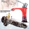 RUNYU Strapon Dildo for Women Suction Cup Realistic Strap-On Dildo Strap On Sex Toy for Lesbian