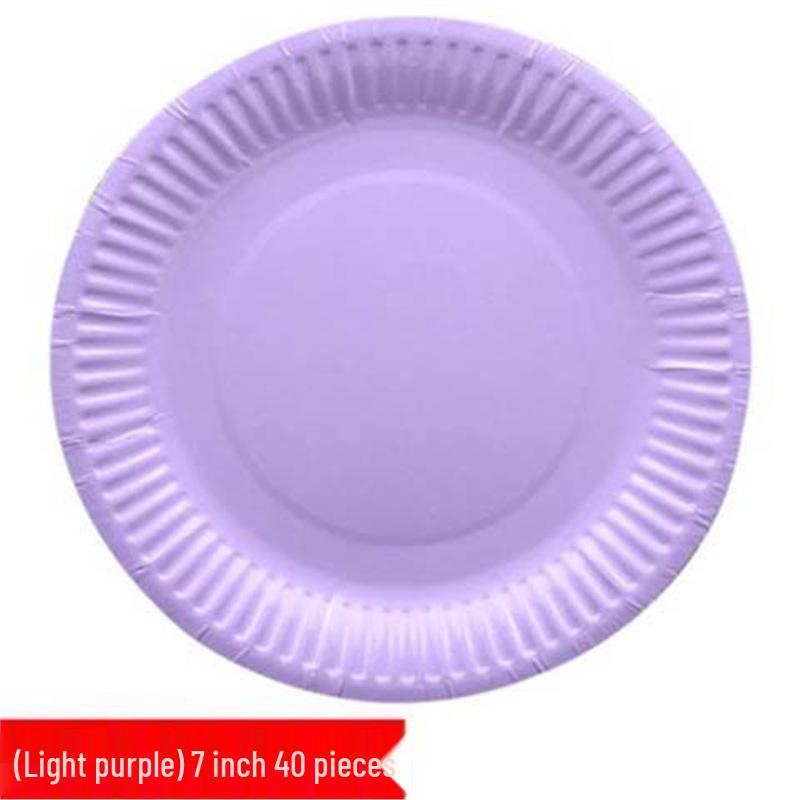 Disposable DIY Painting Plates for Kindergarten Art Activities