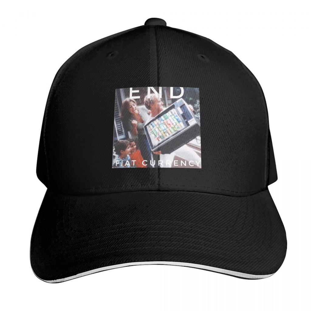 END FIAT CURRENCY Baseball Cap Trucker Hat New Hat Unisex hat Unisex For The Sun For Women Unisexs