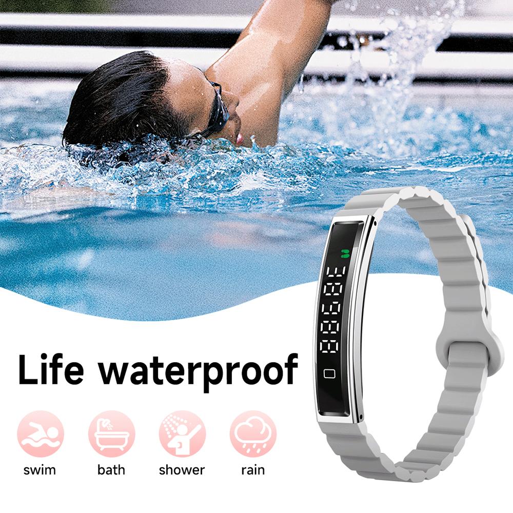 New Sports Smart Bracelet Women Men Heart Rate Sleep Monitoring Women's Health Watch IP68 Waterproof Smart Watch For Android