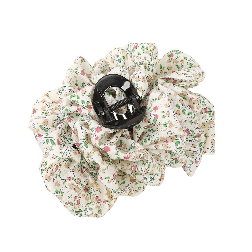 Large Fabric floral patterns Hair Clips Hairpin Fashion Hair Accessories Hair Claw For Women Girl