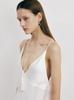 Sosoo Mordern Tassel Stone Necklace [L Size] White