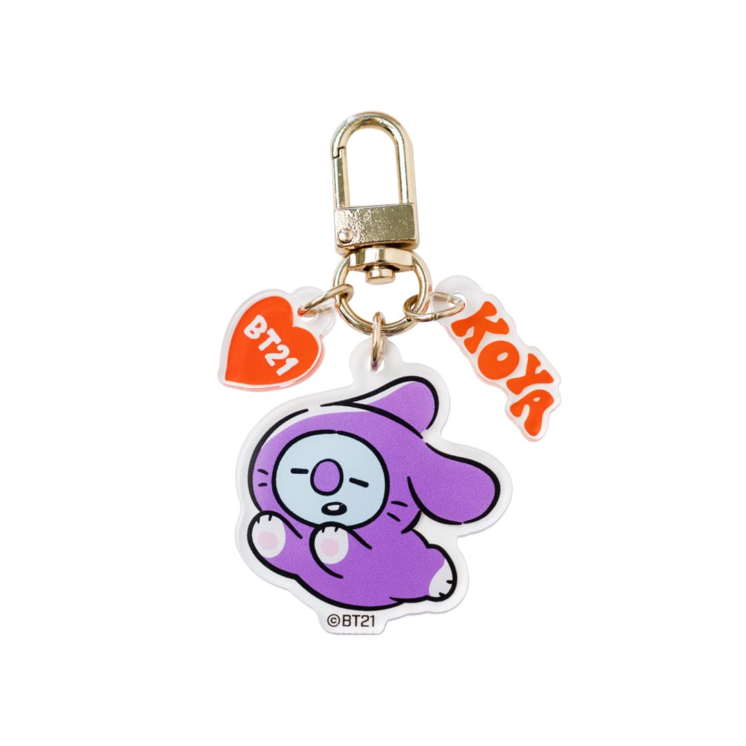 

Акриловый брелок для ключей Solomon Shoji BT21 RABBIT (KOYA)