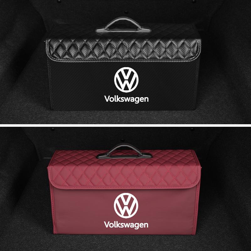 2026 Caldo Per Volkswagen VW Scatola Organizzatore Contenitore Borsa per Bagagliaio Auto Per Volkswagen VW Scirocco Beetle Golf