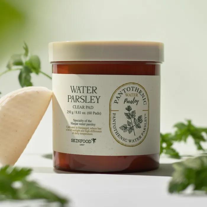 

Пантеноловые очищающие пэды с петрушкой 60 штук