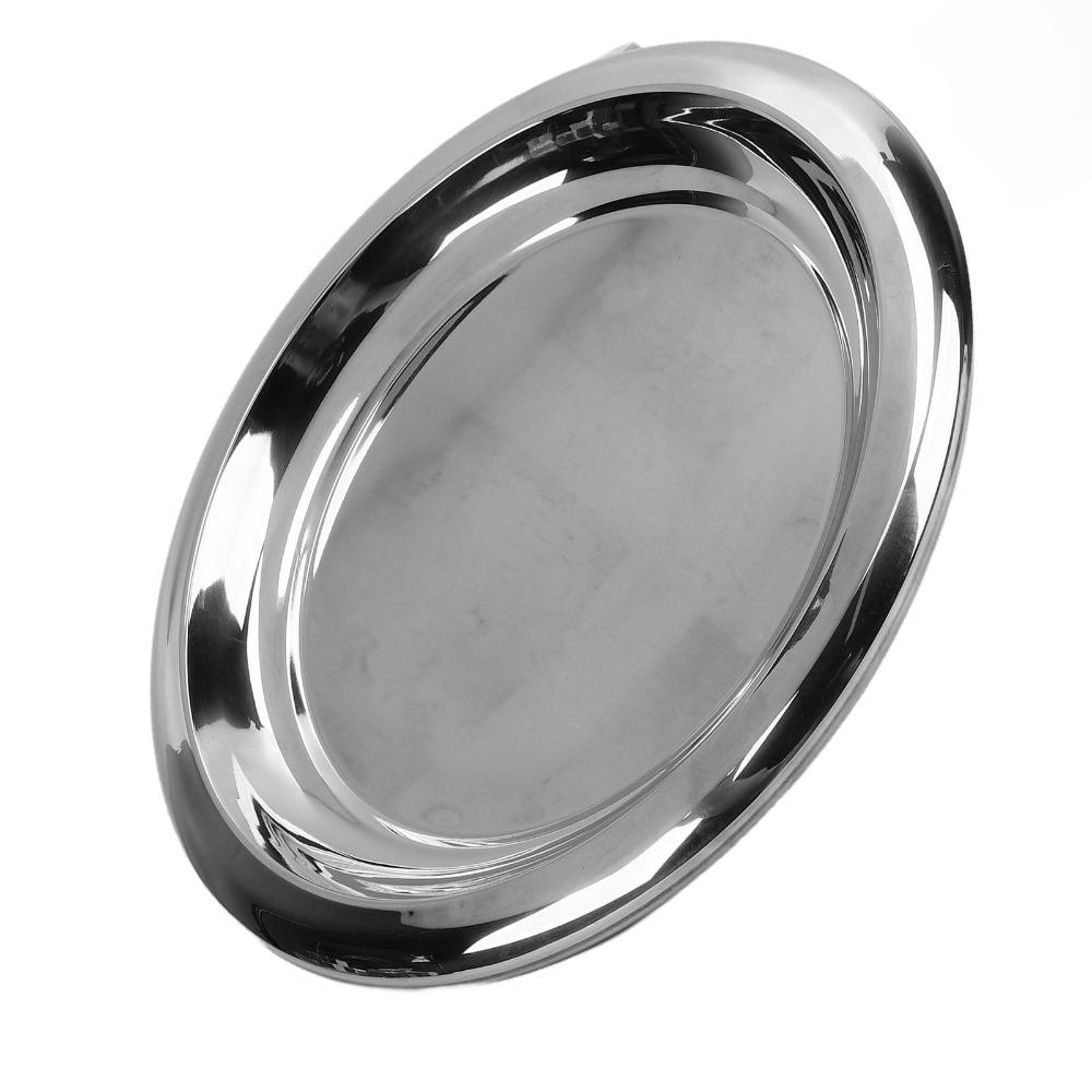 Raised Anti Spill Serving Tray Smooth Display Plate Easy To Clean Food Platter For Drinks