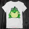 ZC97 Hipnogenic Star Hypnotize Frog T Shirt Adult Cool Vintage Washed Designer Clothes Comfortable Fashion Slightly Stylish