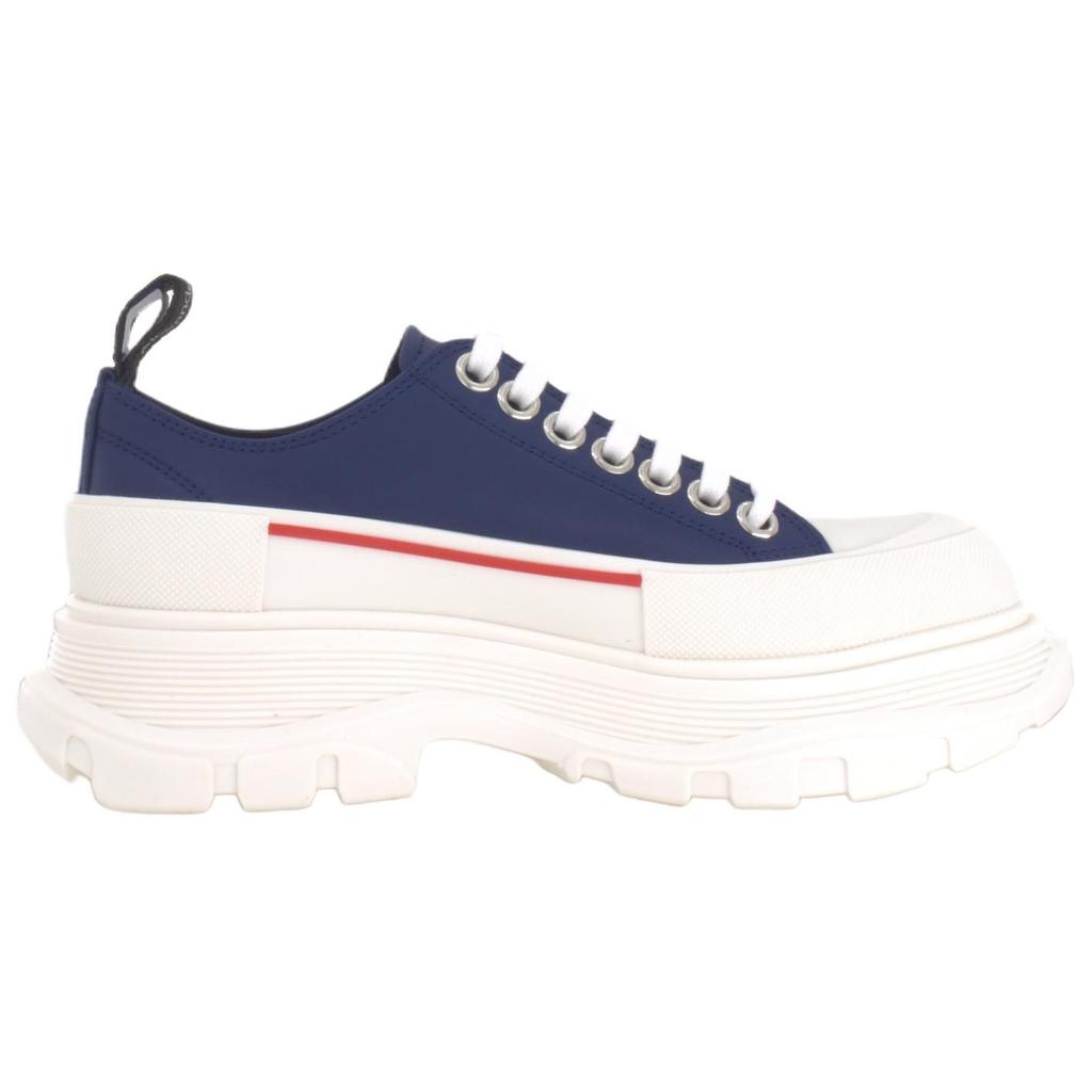 Alexander Mcqueen Tread Slick Sneakers 'Navy White Red' Women's 702042WHZ624687