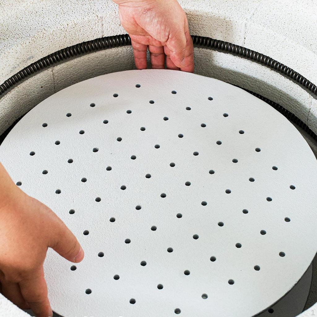 Thin Shelf Plate with Heat Vents High Temperature for Stable Firing, Ceramic Firing