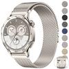18/20/22mm Magnetic Milanese Strap For Huawei Watch GT5/4/3Pro 46mm 4/3 Pro Ultimate Band For Amazfit Balance GTR 4/3/2 47mm