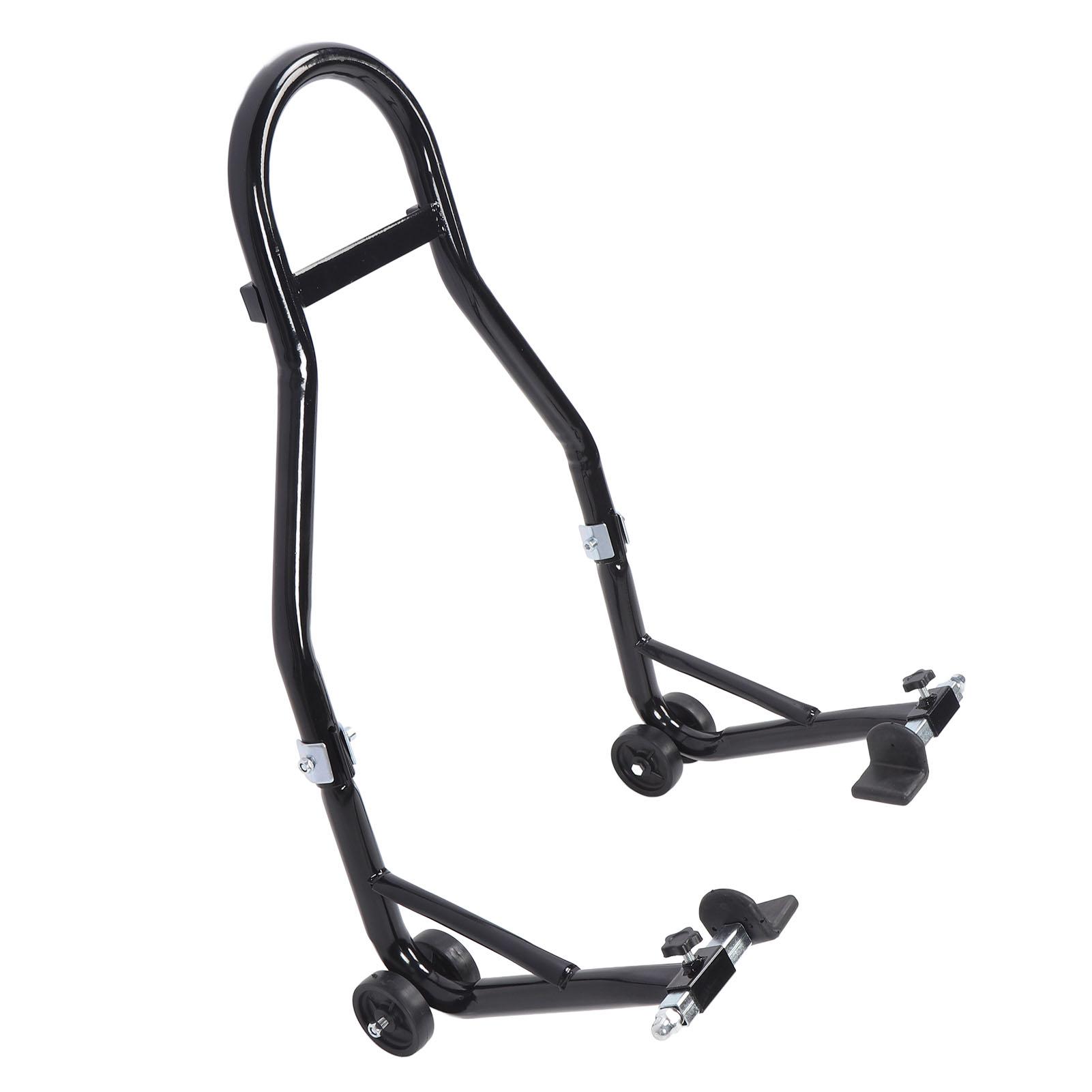 

Универсальная подставка-подъемник для заднего колеса мотоцикла, грузоподъемность 850 фунтов, стальная подставка-паддок с катушками для маятника для