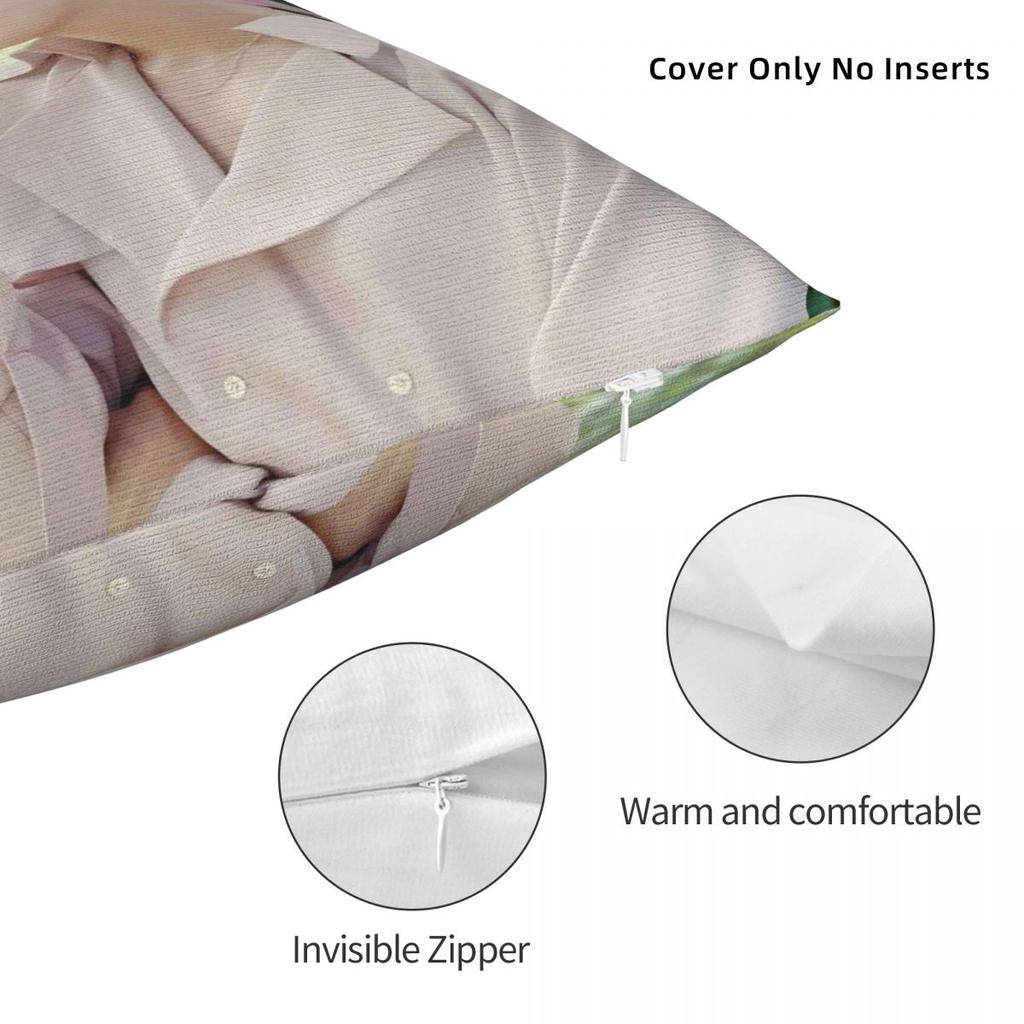 Cha Eun Woo Pillow Cover Soft Pillow Case Cushion Cover Vintage Design Pillowcases For Sofa Bedroom Home Decor