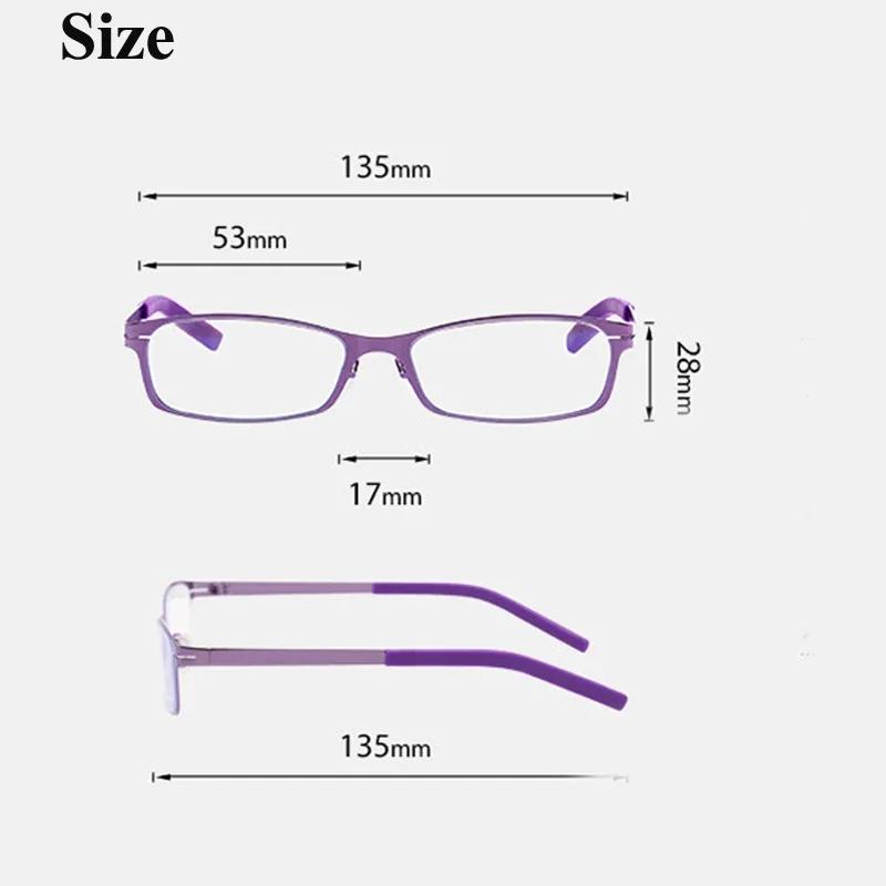 Ultralight Presbyopia Eyeglasses Vintage Square Frame Eyeglasses Anti-blue Light Reading Glasses Diopter +1.0 To +4.0 Eyewear
