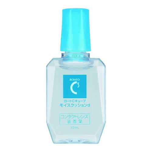 Rohto Contact Care Rohto C Cube Moist Cushion Contact Lens Insertion Medicine 10ml 2 Pack [Specification]