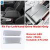 Car Steering Wheel / Window Lift / Gear Shift Box Decor Panel Cover Trim ABS Accessories For VW Atlas / Teramont   Matte