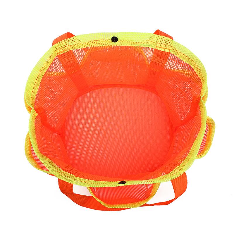 Summer beach bag children's storage bag beach swimming storage bag seaside beach bag mesh bag vacation multi-pocket