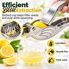 Lightweight Squeezer for Travel 2Pcs Fish Shape Lemon Squeezer Stainless Steel Manual Citrus Juicer Portable Hand Press Limes Oranges Cocktails,