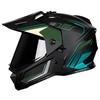 Dual Lens Full Face Motorcycle Helmet Off-Road Rally Dirt Bike ATV Racing DOT Certified ABS Carbon Fiber Style