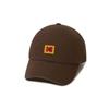KODAK Apparel Relaxed Fit Square Logo Ball Cap BROWN