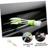 Car Brush 3Piece Interior DoubleEnded Air Vent Brush Kit For Car Cleaning And Keyboard Dusting