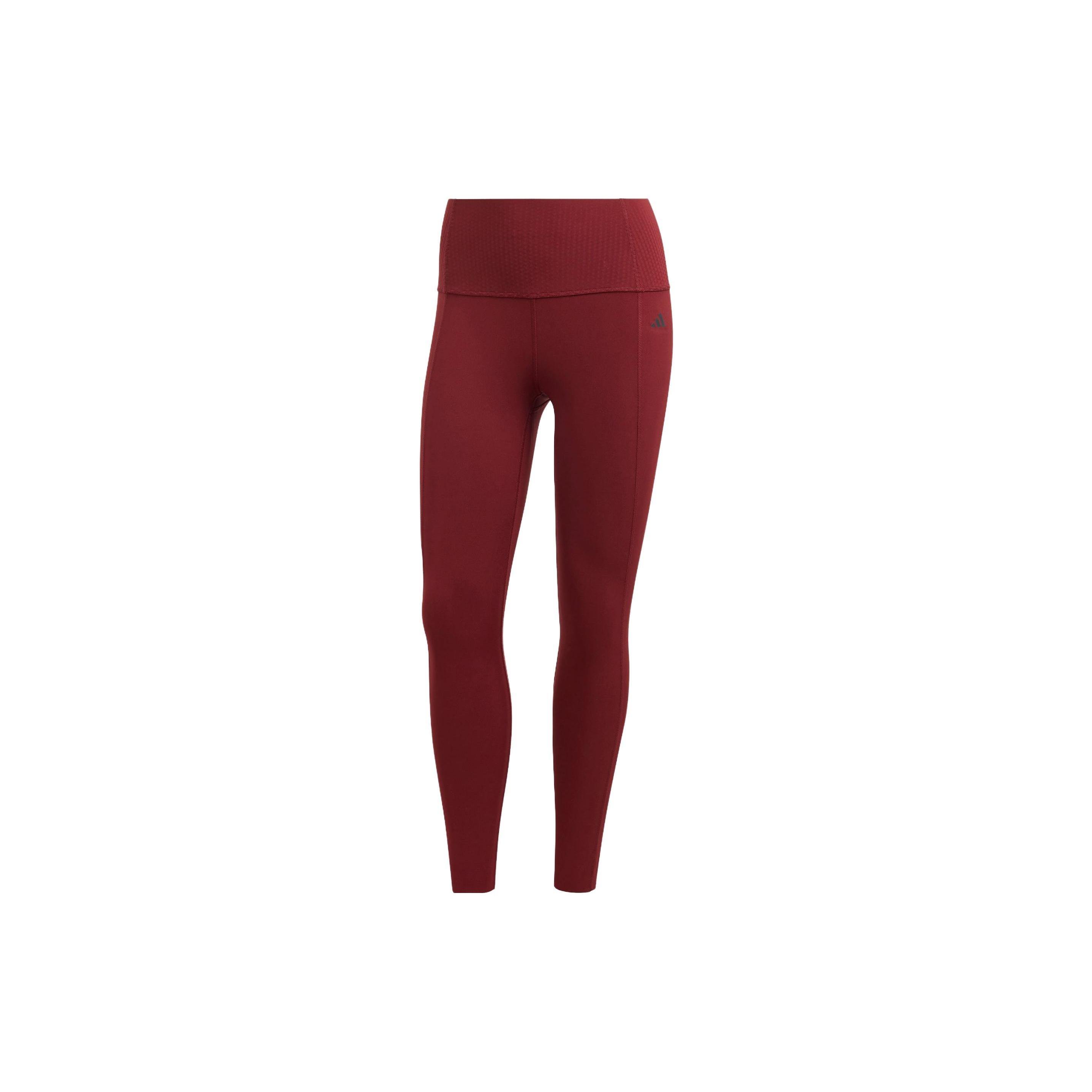 (WMNS) adidas Optime Power 7/8 Leggings  Red  Women s IA7163 L
