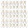 100Pcs Nette Planer Clips Innovative Design Anti Rost Galvanik Prozess Gold Papier Clips für