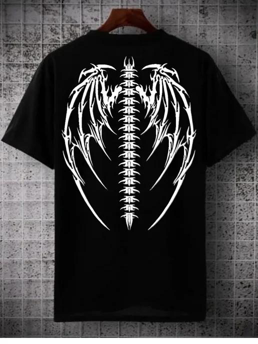 Oversized T-shirt with back print 3XL