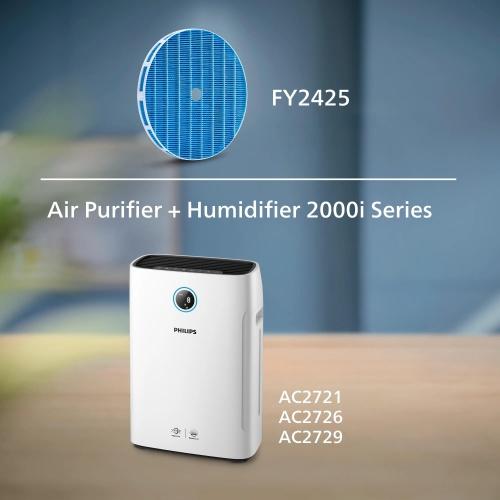 Philips FY2425/30 Replacement Humidification Filter for 2-in-1 Air Purifier & Humidifier 2000i