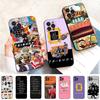 Friends Tv Show Phone Case Silicone Soft for Iphone 15 14 13 12 11 Pro Mini XS MAX 8 7 6 Plus X XS XR Cover
