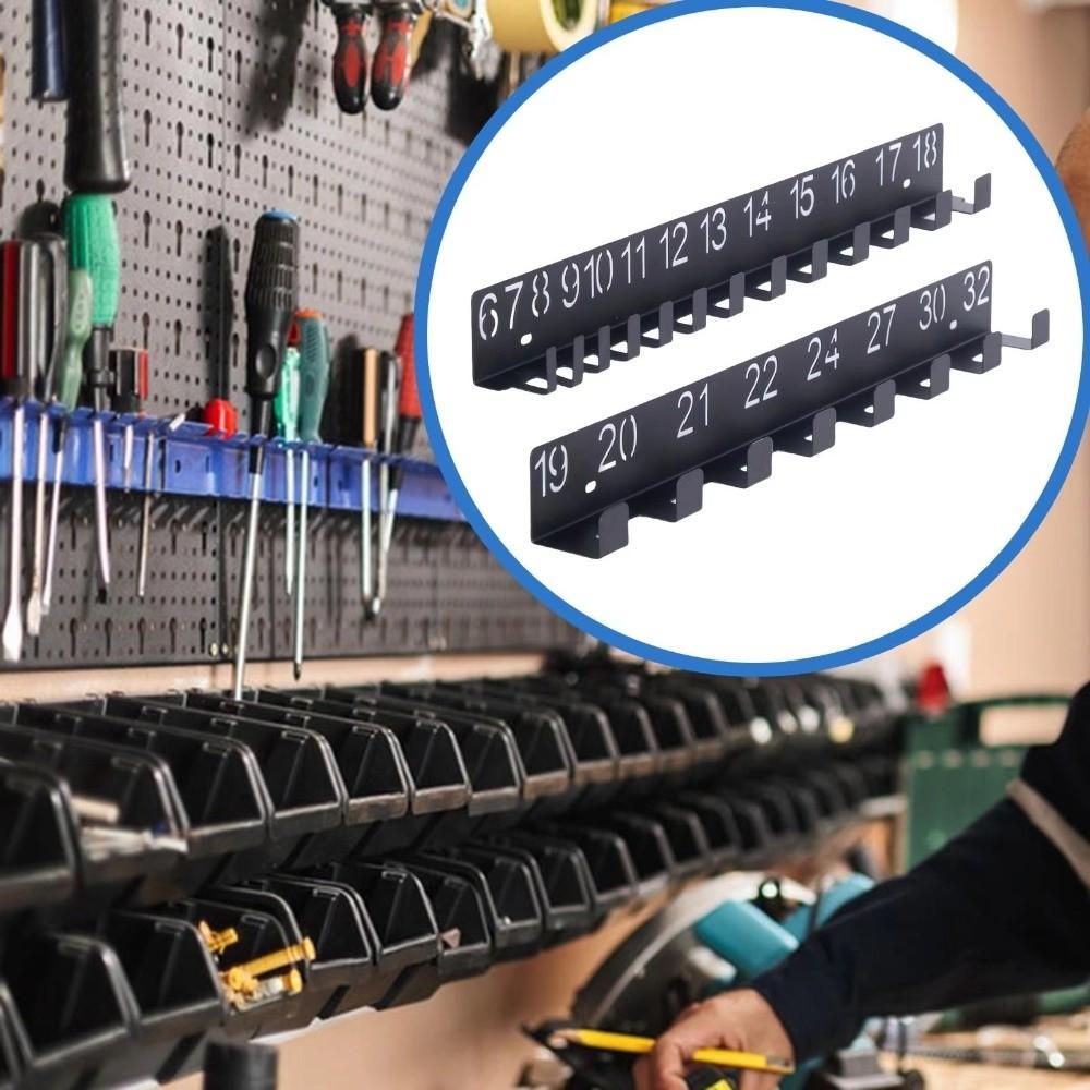 Tragbarer Schraubenschlüssel-Organizer-Ständer Multifunktionaler Eisenwerkzeug-Organizer Werkzeug-Organizer Hängende Haken