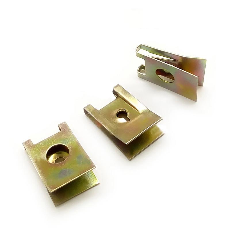 Mount Fastener Fastener U-Type Clips Bumper Protection 20x Accessories New Parts