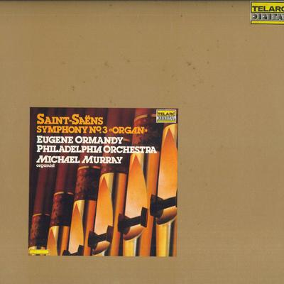 LP Record EUGENE ORMANDY PHILADELPHIA ORCHES  Saint Saens Symphony No. 3 In C Mi 20PC2008 TELARC 1980 Japan Obi Classical Used