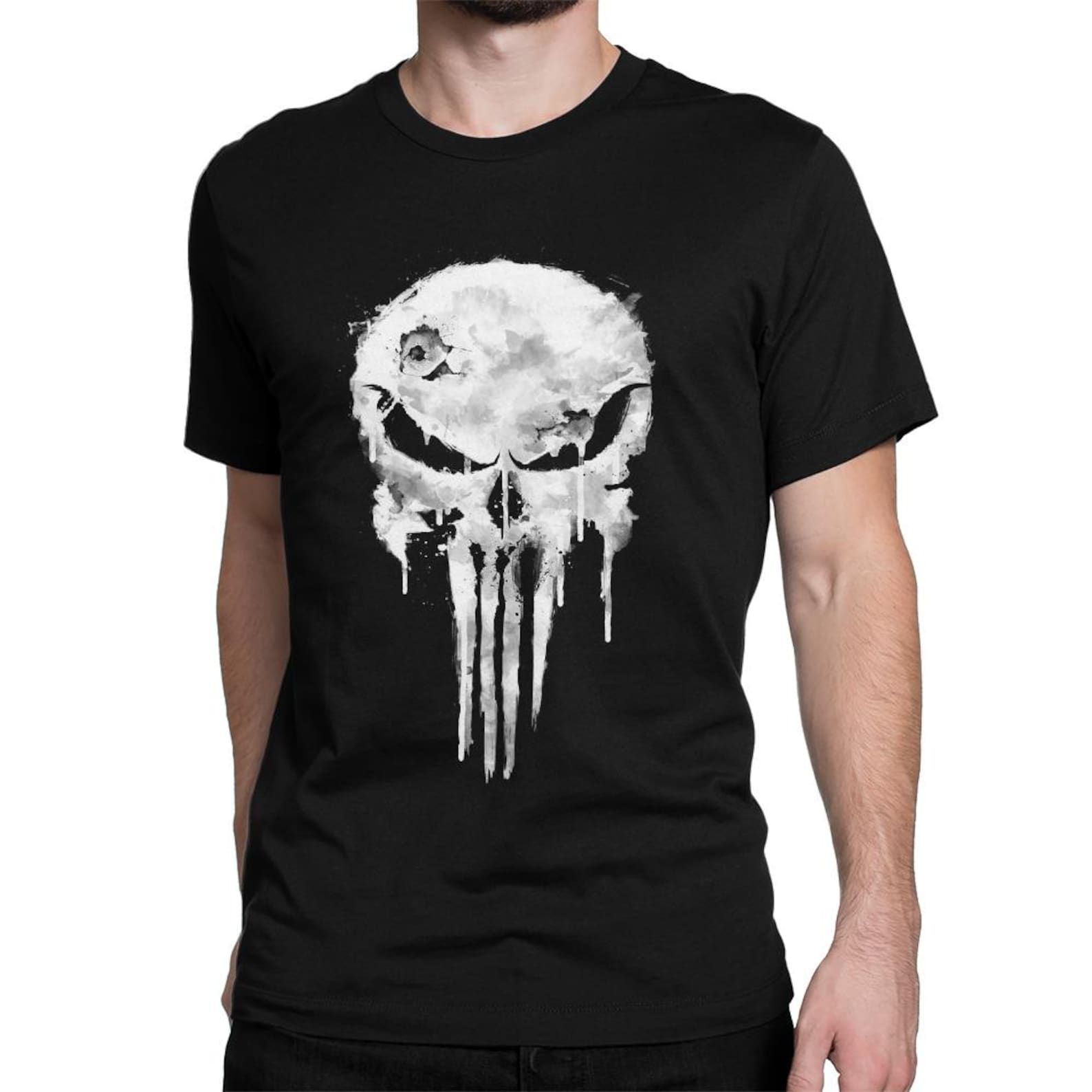 Punisher Logo T-Shirt, Men s and Women s Sizes 2XL