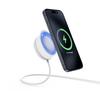 YF-M3C For iPhone 12-16 Series Qi2 15W Magnetic Wireless Charger Aluminum Alloy Charging Pad with Bracket