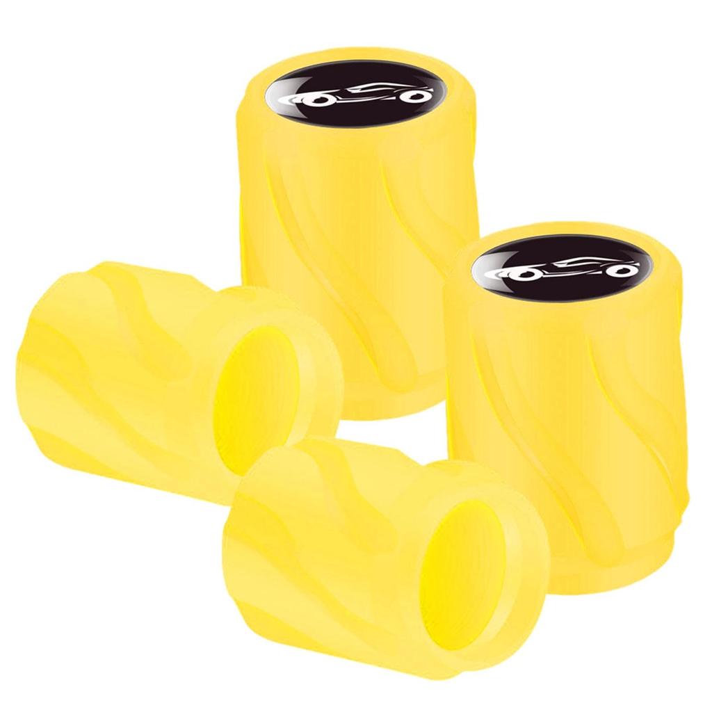Glow Car Tire Valve Cap, Car Tire Cap Light Up,Tire Valve Stem Caps -